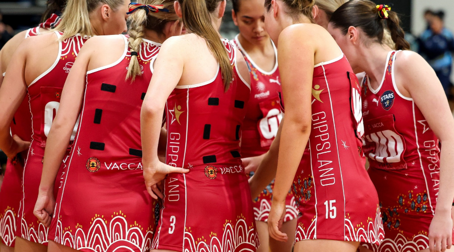 Gippsland Stars' First Nations dress design